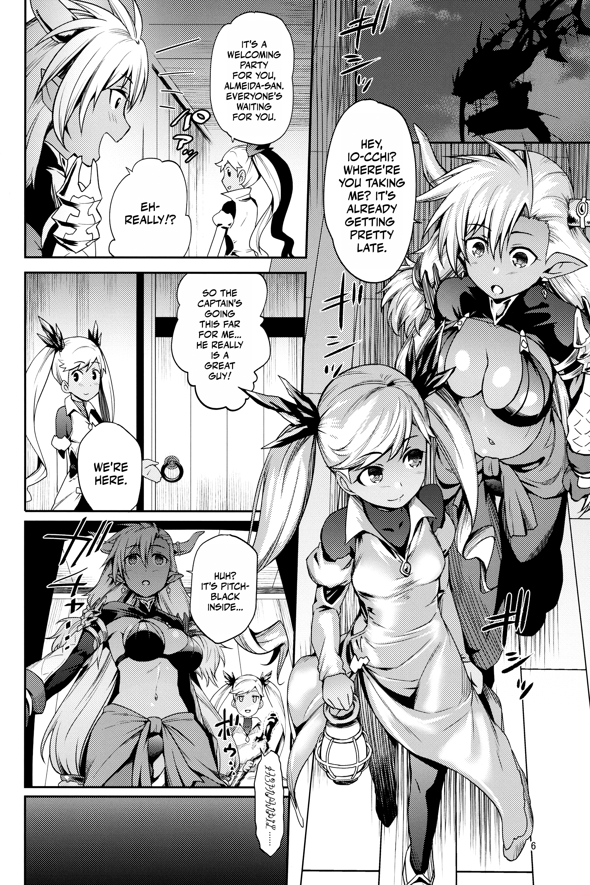 Hentai Manga Comic-A Tan-Colored Feast-Read-5